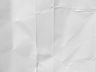 white crumpled cardboard paper texture - 216807893