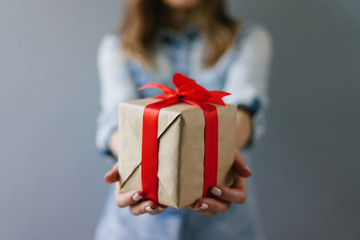 Girl with a gift