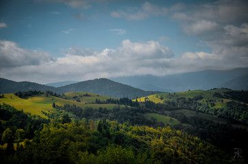 Mountains in Ukraine