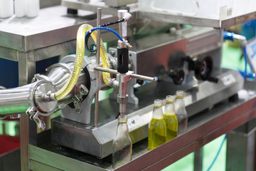 Automatic packing machine with plastic bag and paper box