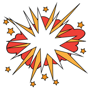 Comic speech bubble