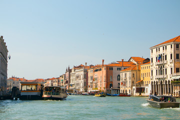 Grand Canal  in Venice, Italy