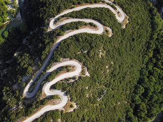 The Vikos Gorge in northern Greece is listed as the deepest gorge in the world by the Guinness Book of Records. The gorge is found in Vikos–Aoös National Park.