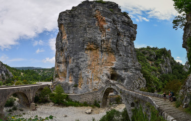 The Vikos Gorge in northern Greece is listed as the deepest gorge in the world by the Guinness Book of Records. The gorge is found in Vikos–Aoös National Park.