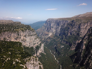 The Vikos Gorge in northern Greece is listed as the deepest gorge in the world by the Guinness Book of Records. The gorge is found in Vikos–Aoös National Park.