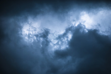 Clouds before the storm