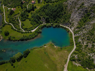 The Gornjepolje Spring (Gornjepoljski Vir) is a huge karst spring in the Central Montenegro. It is a natural phenomenon called an estavelle, as spring becomes sinkhole / ponor during low waters.