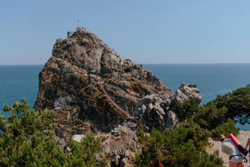 Simeiz cliff and bridge 2