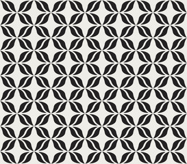Fototapeta premium Vector abstract seamless pattern. Geometric classical background. Retro stylish texture.