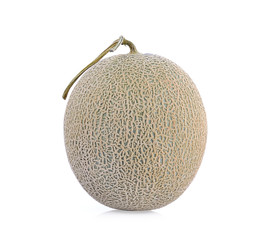 melon on white background