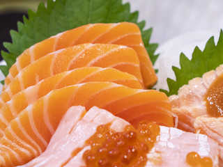 Salmon sashimi 11