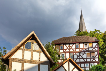 wetter historic village hesse germany