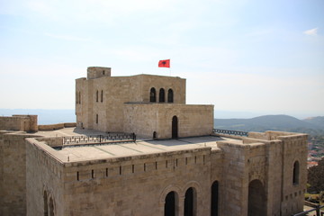 Fototapeta na wymiar Fortress of Kruja, Albania