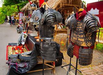 ayutthaya-night-market in Thailand.