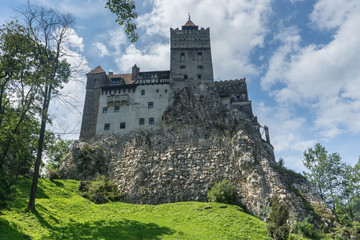 Obraz premium Bran Castle, known as The Castle of Dracula, in Bran, Transylvania, Romania