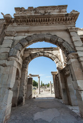 Fototapeta na wymiar EPHESUS TEMPLE IN TURKEY