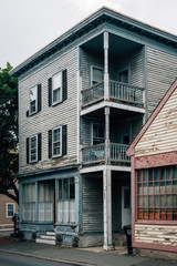 Old houses in Salem, Massachusetts