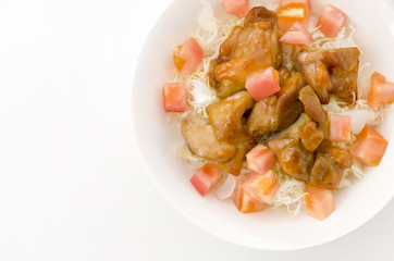 チキン唐揚げ丼