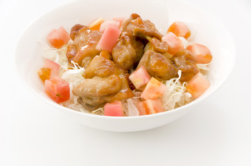 チキン唐揚げ丼
