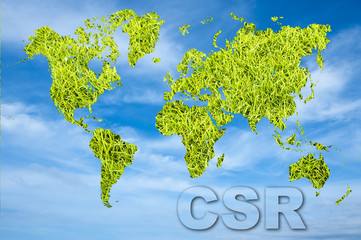 Beautiful Blue Sky Background Template With Some Space for Input Text Message Below Isolated on Blue