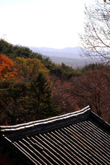 Naklejka na ściany i meble Bongjungsa Temple Buddhist temples, Gyeongsangbuk-do, Andong, Korea