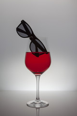 Zu tief ins Glas geschaut