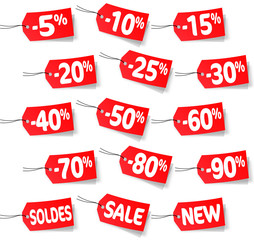 Etiquette réduction