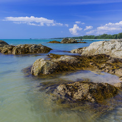 Silent beach in Khao lak, Thailand