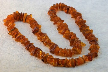 the stone amber is fossilized resin of coniferous trees decoration beads