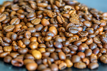 background of coffee beans