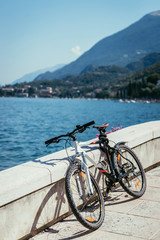 Mountainbike am Gardasee, Dolomiten 