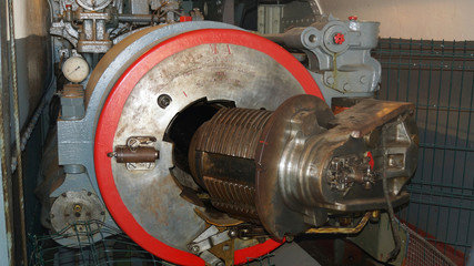 Казённик пушки.  The breech of the gun