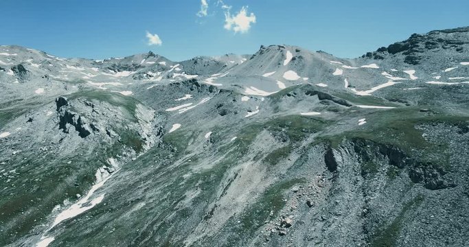 Aerial, Parco Naturale Del Gran Bosco Di Salbertrand, Italy - Bleach Bypass