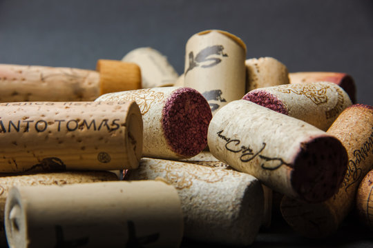 Corchos de vino