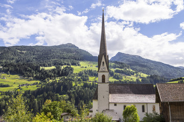 Dorf Moos im Passeier Tal