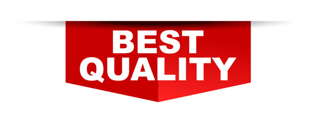 red vector banner best quality