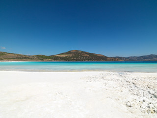 beautiful white sand beach