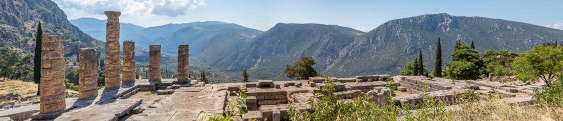 Temple d'Apollon, site archéologique de Delphes
