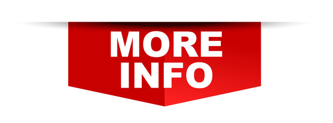 red vector banner more info