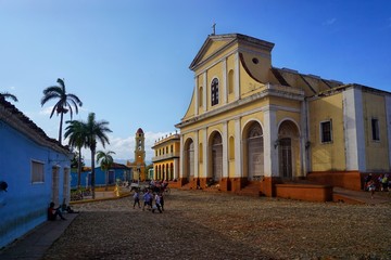 Fototapeta premium Häuser in Trinidad - Kolonialstadt - Kuba