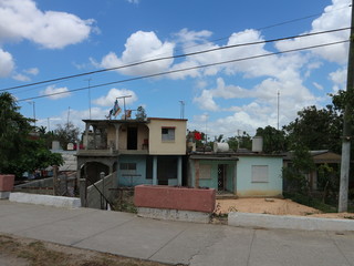Fototapeta na wymiar Häuser in Trinidad - Kolonialstadt - Kuba