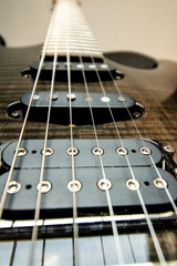 Tonabnehmer einer Gitarre