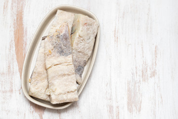 salted dry cod fish
