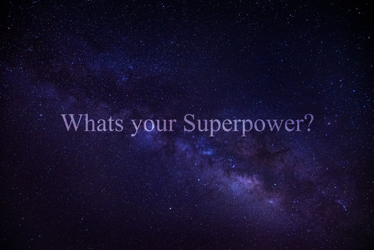 What´s your superpower? - Sternenbild
