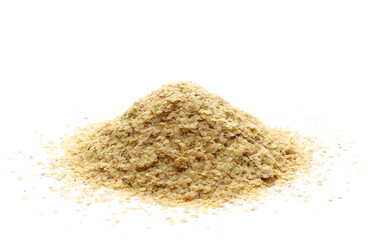 Wheat germ isolated on white 