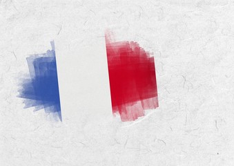 Composite image of france national flag