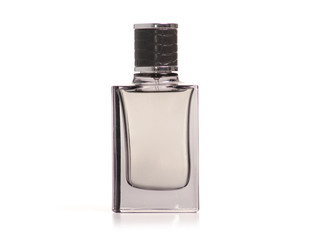 Perfume bottle beauty on white background isolation
