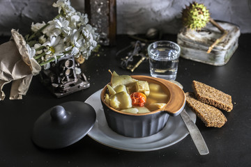 fish soup bowl