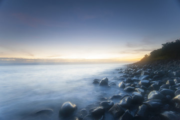 Obraz premium Sunrise outside of Cairns, Australia.