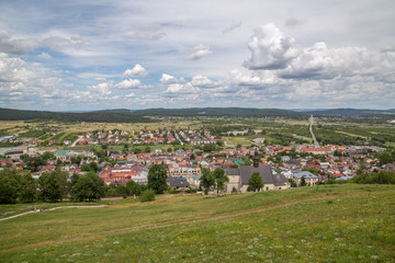 Fototapeta na wymiar little town Panorama
